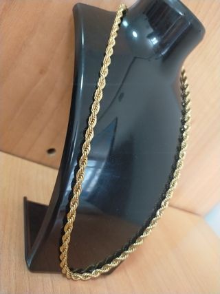 Cordon chapado oro 18k