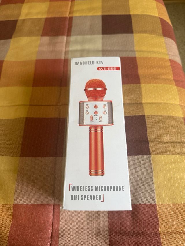 Micrófono inalámbrico WS-858 Karaoke