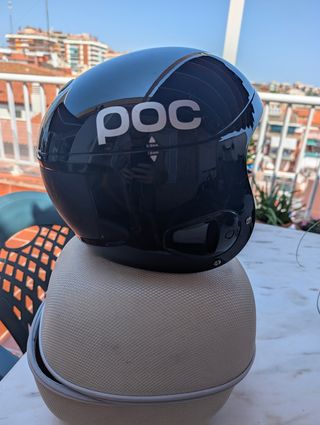 Casco Esquí POC - Negro Brillante