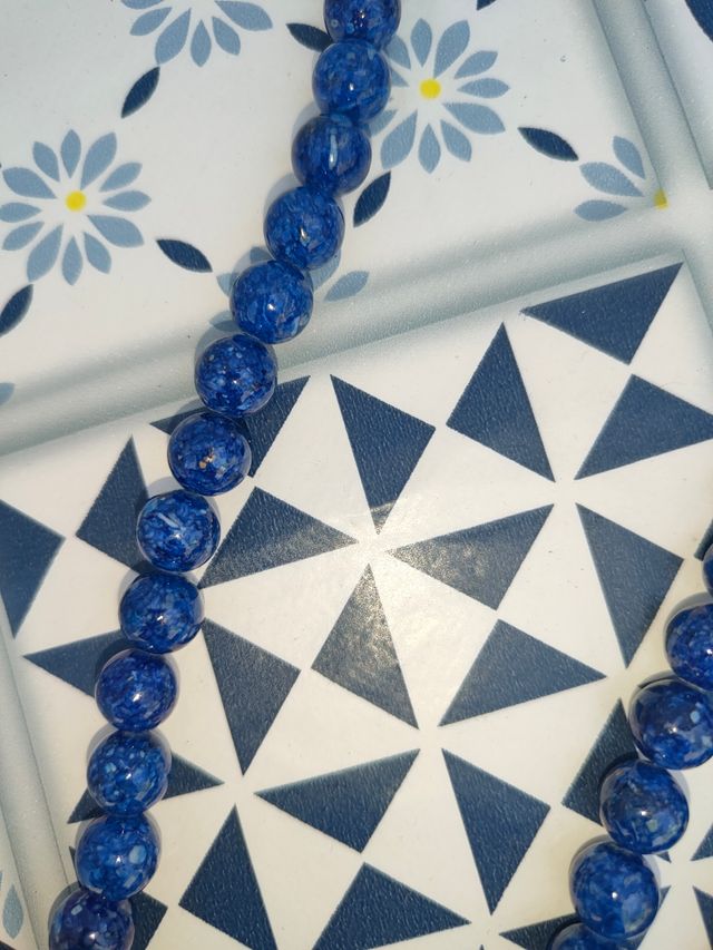 Collana lapislazzuli - 3 pezzi diversi blu