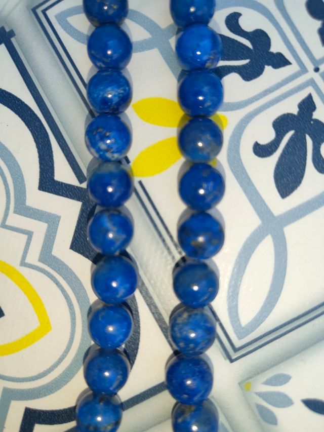 Collana lapislazzuli - 3 pezzi diversi blu