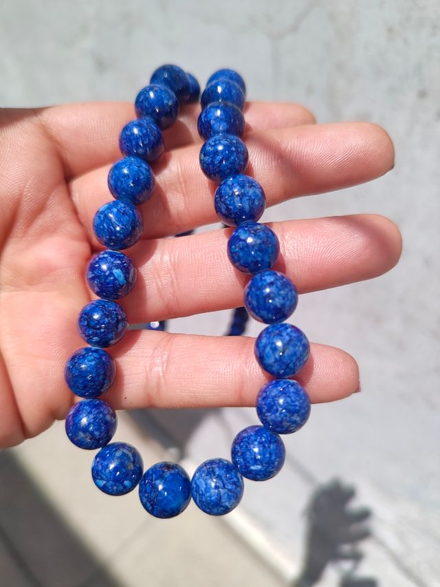 Collana lapislazzuli - 3 pezzi diversi blu