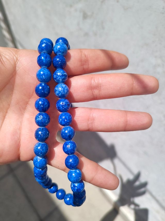 Collana lapislazzuli - 3 pezzi diversi blu