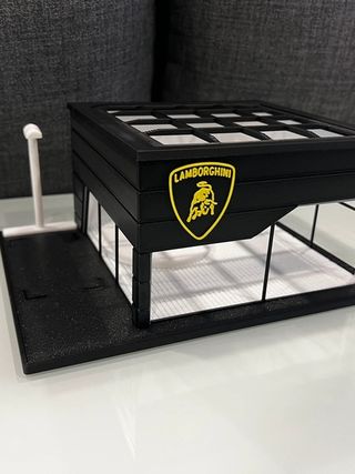 Diorama Lamborghini: Expositor hotwheels