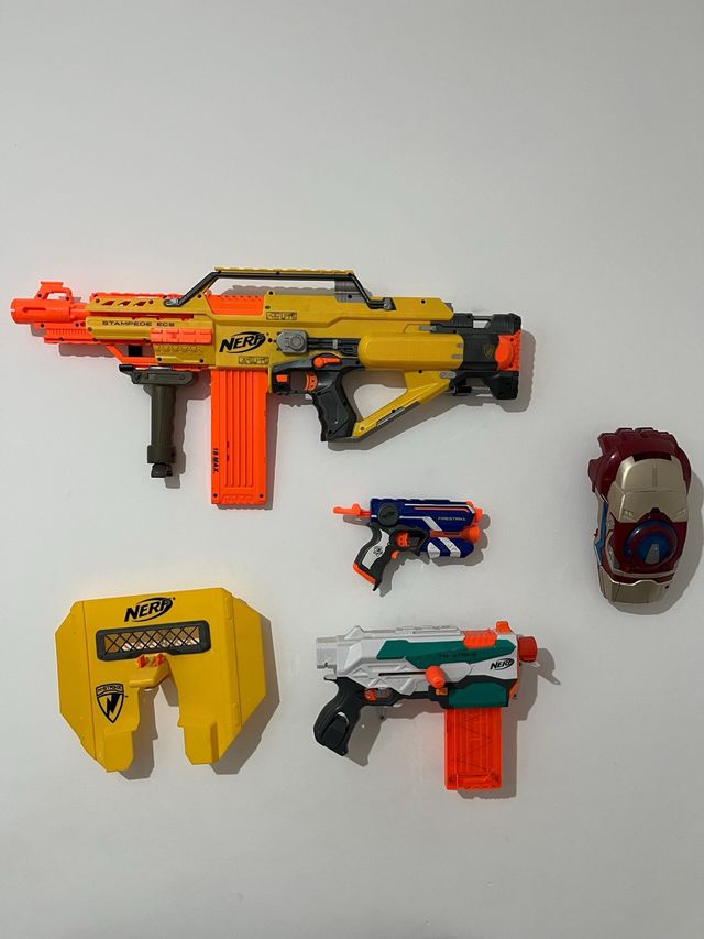 Nerf Stampede ECS & Pistolas