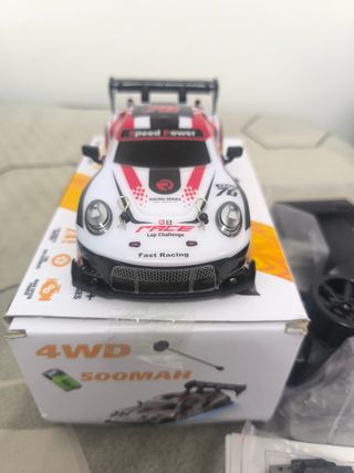 Coche radiocontrol Porsche 1:24 4WD