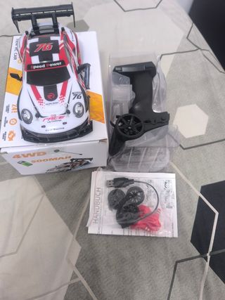 Coche radiocontrol Porsche 1:24 4WD