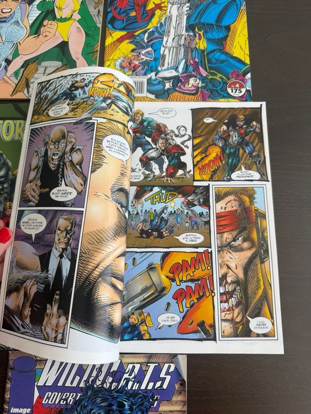 Starman,WildCats, Stowatch, Xforce y Brigore