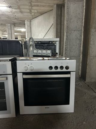 Horno Bosch blanco vitrocerámica