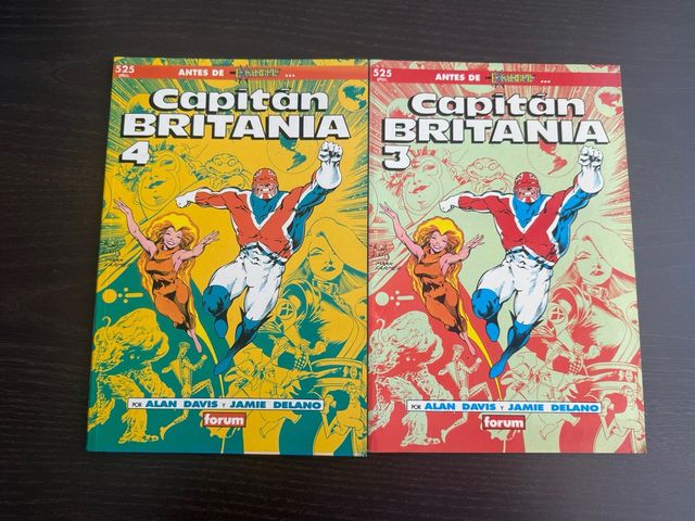 Capitan Britania 3 y 4