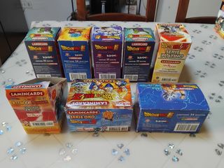 Dragon Ball box vuoti Lamincards