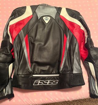 Chaqueta moto piel IXS