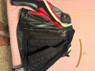 Chaqueta moto piel IXS