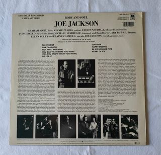 Vinile LP Joe Jackson - Body and Soul