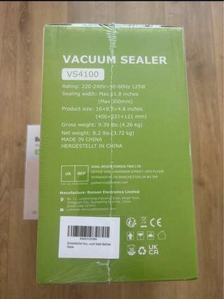 Sigillatrice sottovuoto Bonsenkitchen VS4100