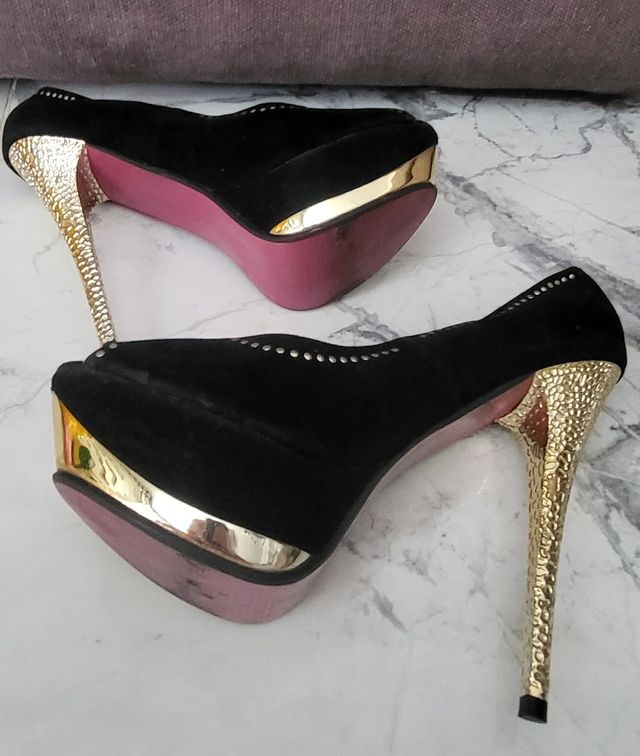 Zapatos negros Moda Aire