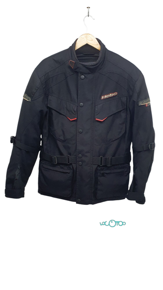 Chaqueta moto Hebo negra