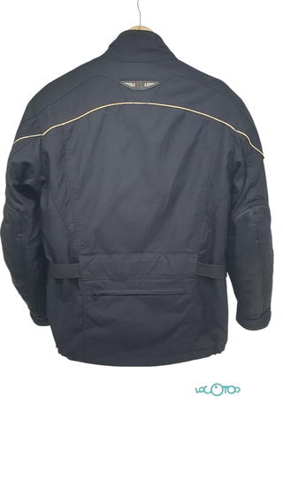 Chaqueta moto Hebo negra