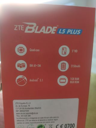 ZTE Blade L5 Plus