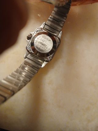 Reloj Cartier - Oro/Acero Modelo Santos