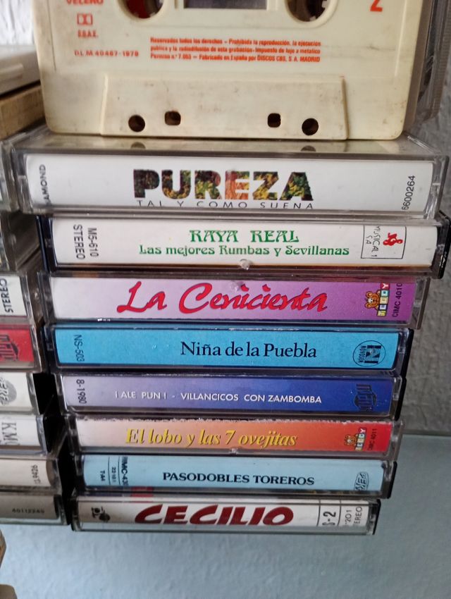Cintas casete antiguas - Flamenco y más