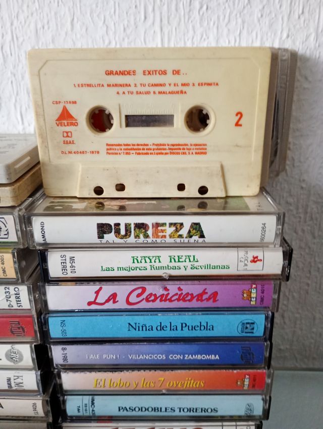 Cintas casete antiguas - Flamenco y más