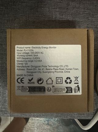 Monitor energía PJ-1103A WiFi
