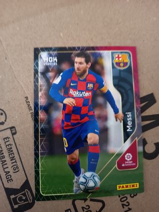 Cromo Messi Panini Megacracks