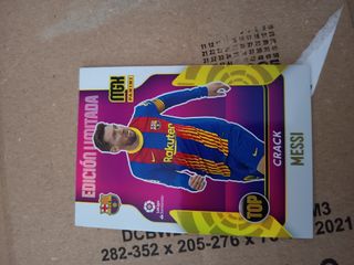 Cromo Messi Panini Megacracks