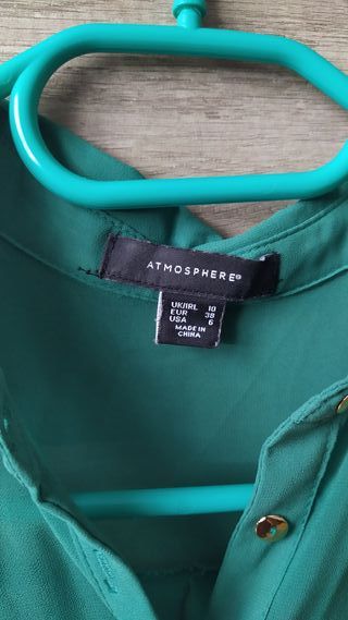 Blusa Atmosphere verde - Talla M