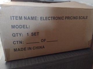 Balanza comercial totalmente nueva.