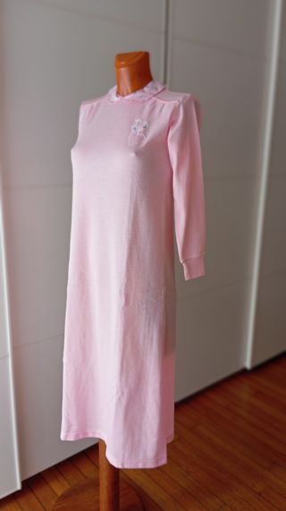 Camisón rosa vintage.  Vestido vintage.Nuevo