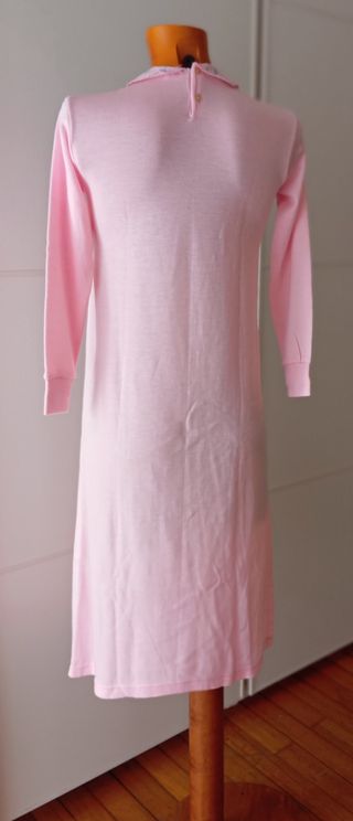 Camisón rosa vintage.  Vestido vintage.Nuevo