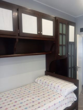 Mueble modular madera de castaño