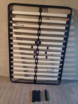 Somier Fibermaster láminas - blanco y negro