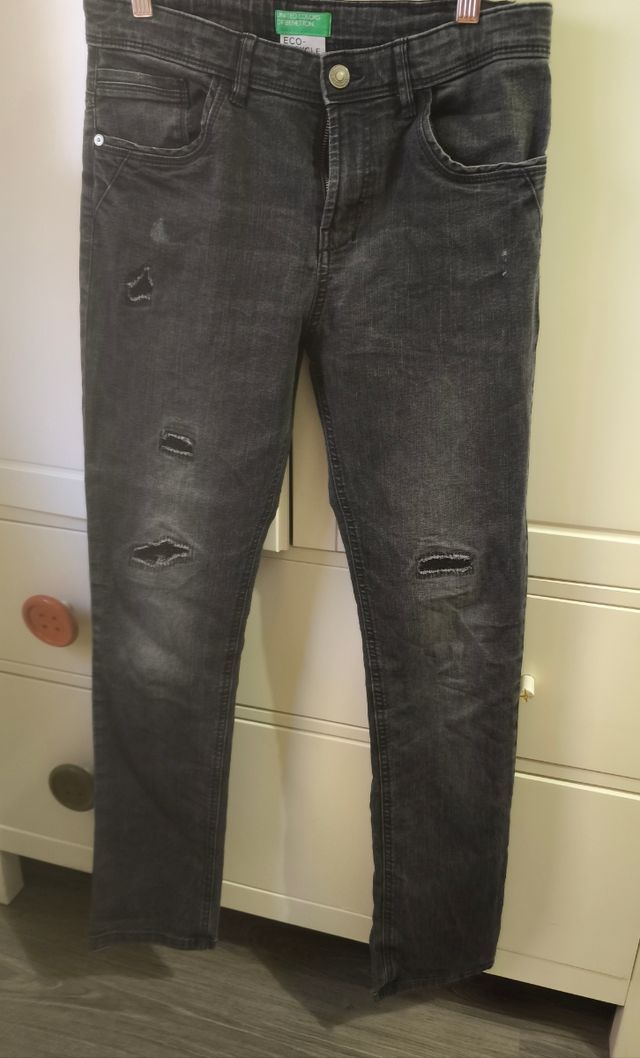 Jeans rotos niño Benetton 3XL