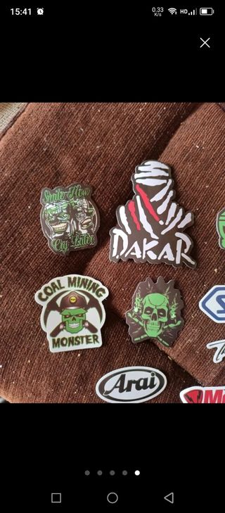 Pegatinas moto: Pack de pegatinas