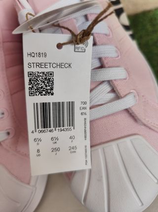 Zapatillas Adidas Street mujer rosa 40