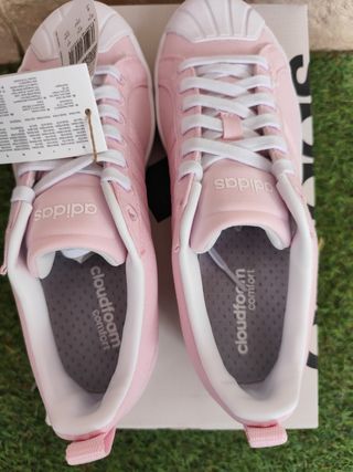 Zapatillas Adidas Street mujer rosa 40