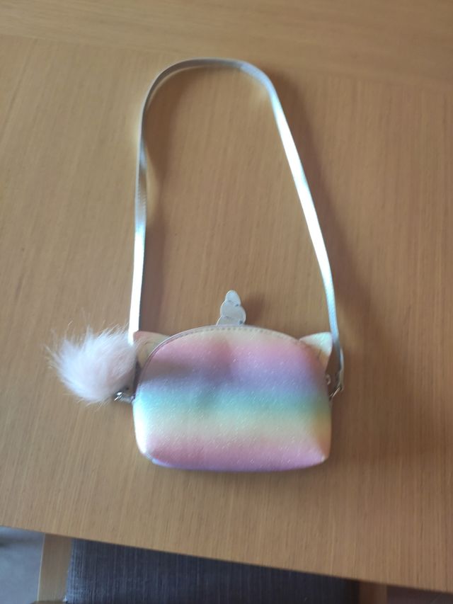 Bolso unicornio arcoiris