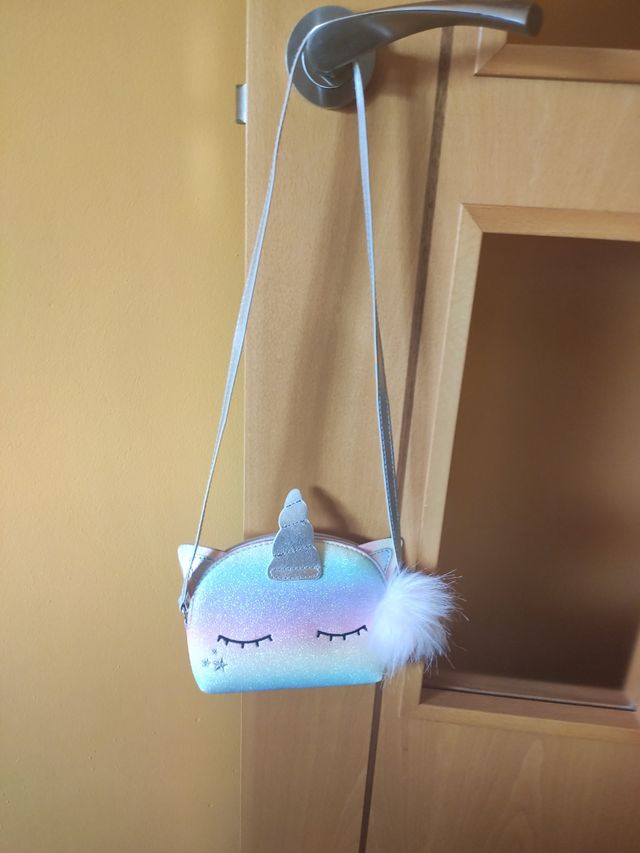 Bolso unicornio arcoiris