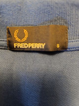 Polo Fred Perry azul - Talla S