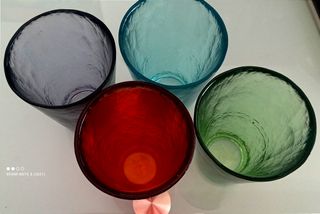 Bicchieri Murano colorati