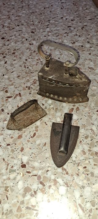 Planchas antiguas de hierro