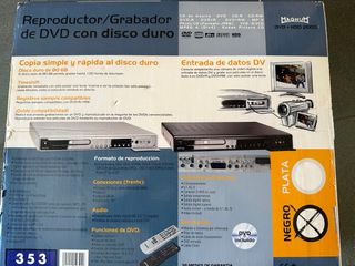 Grabadora DVD Magnum - HDD & DVD-RW