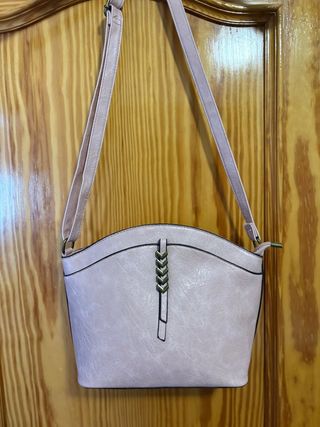 Bolso bandolera pelo negro-amarillo