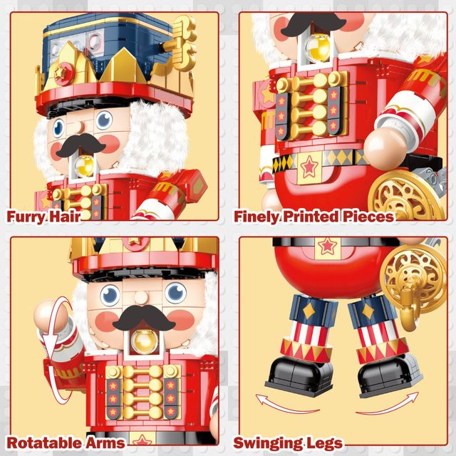 Cascanueces Lego 721+ piezas