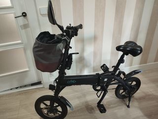 Bicicleta eléctrica Fiido plegable