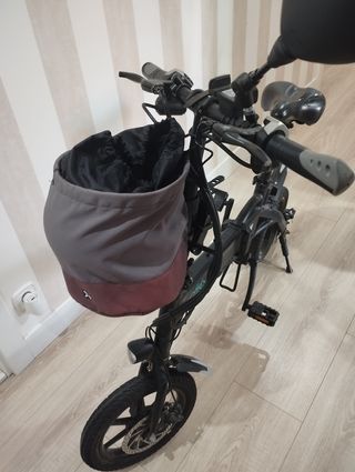 Bicicleta eléctrica Fiido plegable