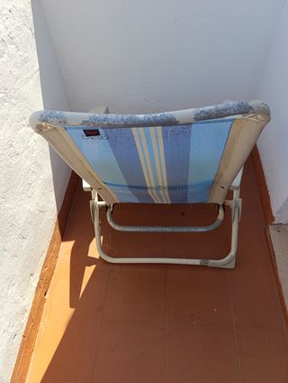 Silla playa Crespo plegable (Ver fotos)